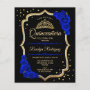 Recherche de saphir invitations Quinceanera