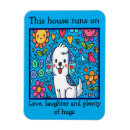 Recherche de chien magnets Texte