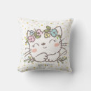 Recherche de chaton coussins Chat blanc