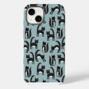 Recherche de chat noir et blanc iphone coques Chaton