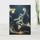 Recherche de score vœux cartes Joueur de basket