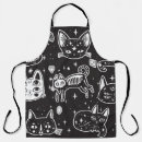 Recherche de illustration de chat tabliers Arrière plan