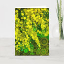 Recherche de mimosa vœux cartes Jaune
