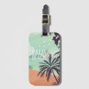 Recherche de palmier bagages étiquettes Sable