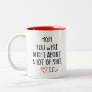 Recherche de beaucoup tasses Mère