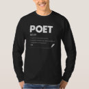 Recherche de poètes tshirts Écrivain