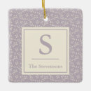 Recherche de lillac ornements Vintage