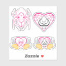 Recherche de enfer autocollants Rose