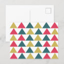Recherche de motif triangle cartes postales Triangles