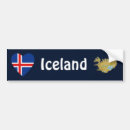 Recherche de l islande voiture autocollants Islandais