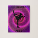 Recherche de patinage de glace puzzles Jeune fille