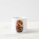 Recherche de rouge dragon tasses Zodiaque
