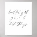 Recherche de belle fille posters Motivation