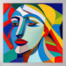 Recherche de cubistes posters Moderne