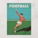 Recherche de football cartes postales Vintage