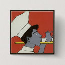 Recherche de serveur de restaurant badges Café