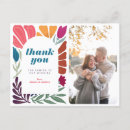 Recherche de floral merci cartes postales Boho