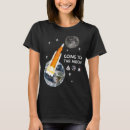Recherche de fusée de lune tshirts Lancement