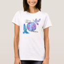 Recherche de paix sur terre tshirts Aquarelle