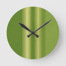 Recherche de rayures vertes horloges Maison