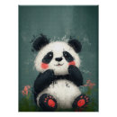 Recherche de panda posters Mignon