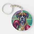 Recherche de boxe porteclés Portrait