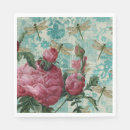 Recherche de libellule serviettes Vintage