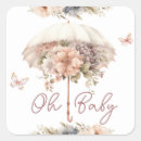 Recherche de baby shower vintage autocollants Rose