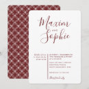 Recherche de vin rouge moderne invitations Élégant
