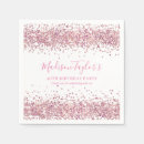 Recherche de paillettes roses serviettes Anniversaire
