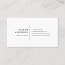 Recherche de typographie minimaliste cartes visite Photographe