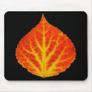Recherche de feuille jaune tapis souris Automne