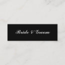 Recherche de marié jeune mariée cartes visite Affaires