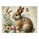 Recherche de pâques de lapin posters Floral