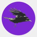Recherche de corbeau gothique autocollants Oiseaux