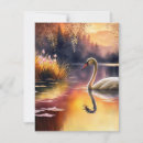 Recherche de beau cygne vœux cartes Animal