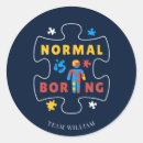 Recherche de puzzle autocollants Autiste