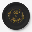 Recherche de black and gold paper assiettes Pour elle