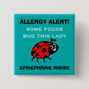 Recherche de coccinelles badges Pour enfants