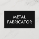 Recherche de travailleur en métal cartes visite Industriel