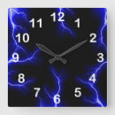 Recherche de numérot horloges Bleu