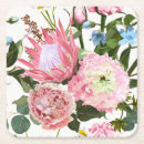 Recherche de motif fleuri dessous de verres Tropical