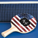 Recherche de drapeau américain raquettes ping pong Monogramme