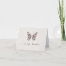 Recherche de papillon abstrait vœux cartes Unique