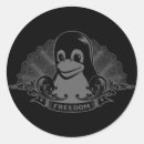 Recherche de tux linux autocollants Debian