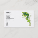 Recherche de chanceux cartes visite Feuille