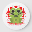 Recherche de grenouille mignonne horloges Pour tous