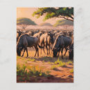 Recherche de bêtes cartes postales Extérieur