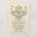 Recherche de oiseau dans une cage cartes postales Vieux