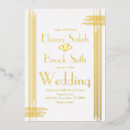 Recherche de gatsby mariage invitations Élégant